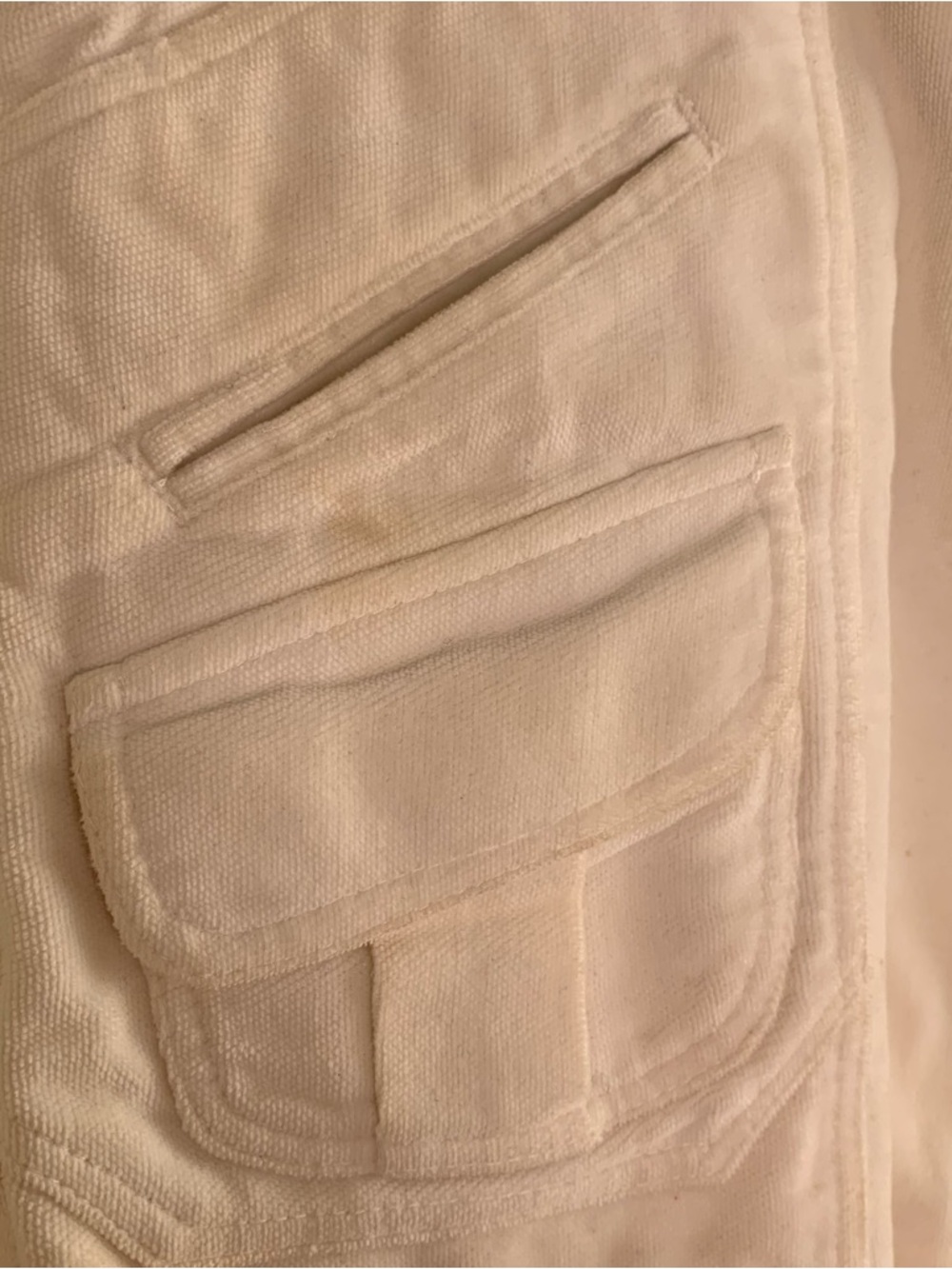 Balenciaga Cream Mini Skirt with Utility Pockets - Picture 5 of 11